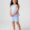 Baby & Toddler Crochet Scalloped Pull-On Shorts