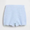 Baby & Toddler Crochet Scalloped Pull-On Shorts