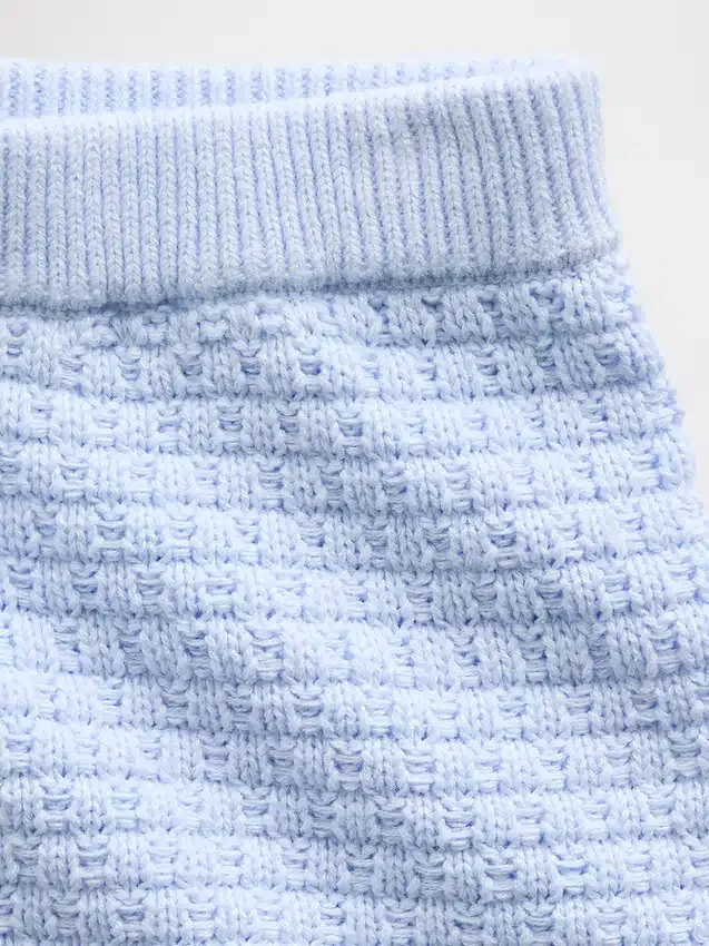 Baby & Toddler Crochet Scalloped Pull-On Shorts