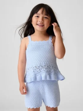 Baby & Toddler Crochet Scalloped Tank Top