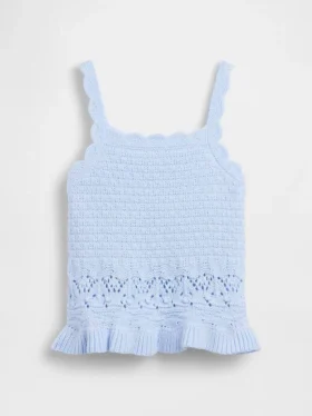 Baby & Toddler Crochet Scalloped Tank Top