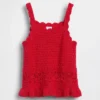 Baby & Toddler Crochet Scalloped Tank Top