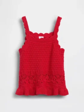 Baby & Toddler Crochet Scalloped Tank Top