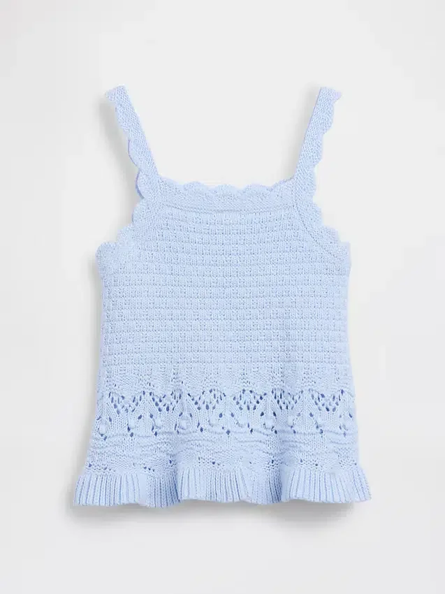Baby & Toddler Crochet Scalloped Tank Top