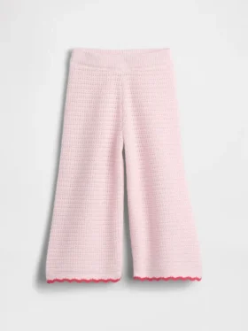 Baby & Toddler Crochet Wide-Leg Pants