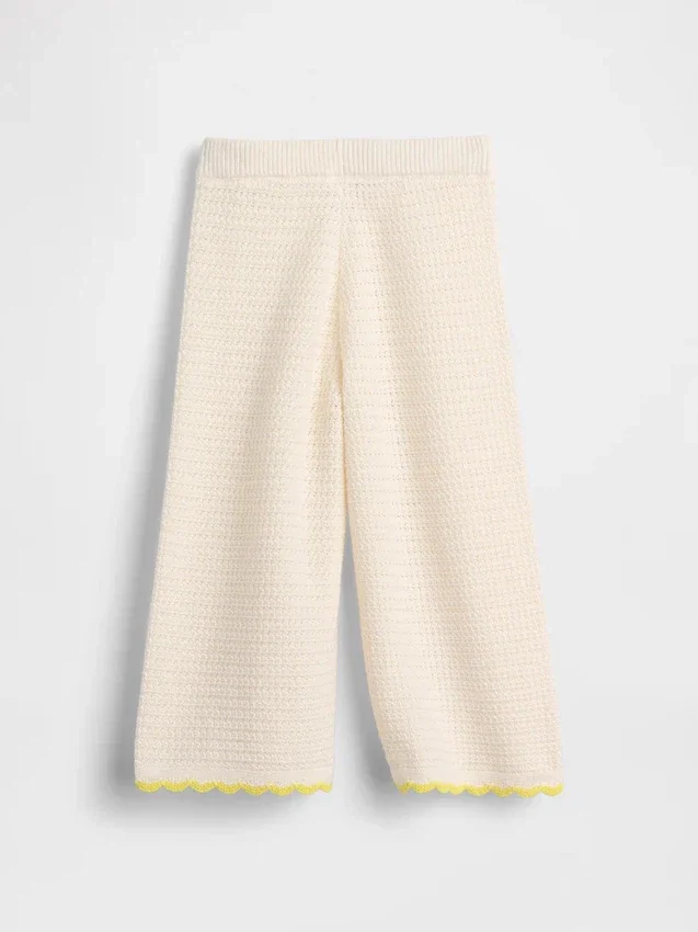 Baby & Toddler Crochet Wide-Leg Pants