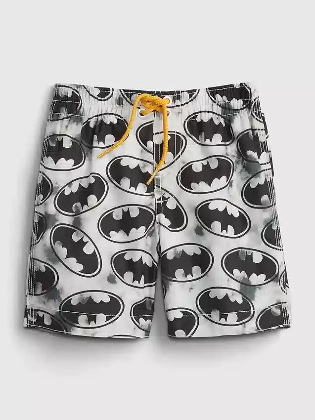 Baby & Toddler Dc™ Batman Recycled Swim Trunks