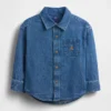 Baby & Toddler Denim Big Shirt