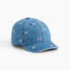 Baby & Toddler Denim Bow Baseball Hat