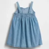 Baby & Toddler Denim Heart Tank Dress