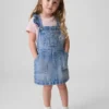 Baby & Toddler Denim Ruffle Skirtall