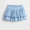 Baby & Toddler Denim Ruffle Skort
