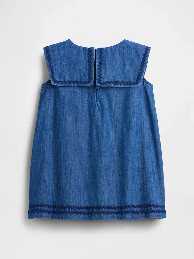 Baby & Toddler Denim Sailor Dress