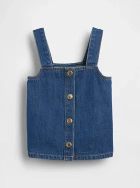 Baby & Toddler Denim Shell Tank Top