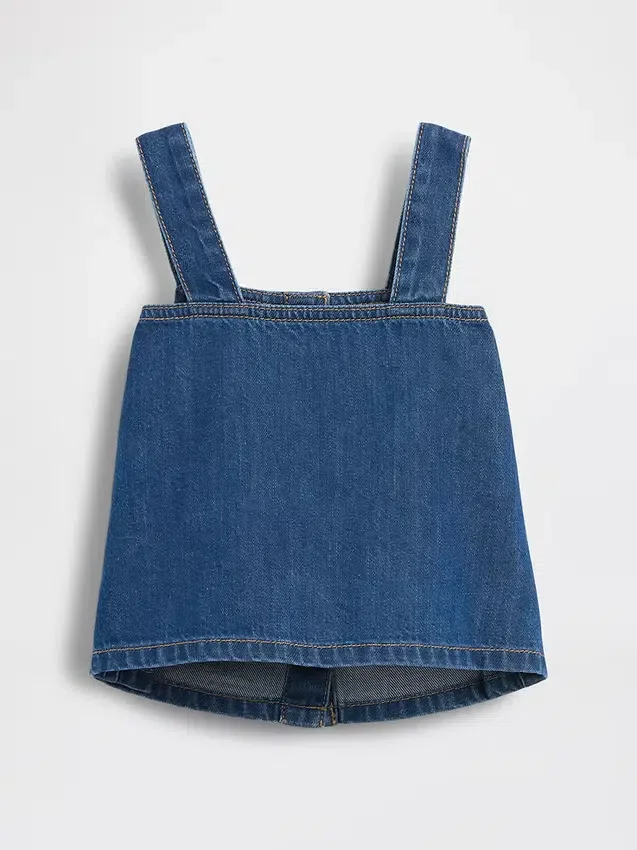 Baby & Toddler Denim Shell Tank Top