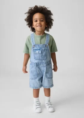 Baby & Toddler Denim Shortalls