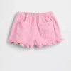 Baby & Toddler Denim Stride Pull-On Ruffle Shorts