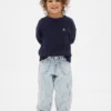 Baby & Toddler Denim Stripe Horseshoe Jeans