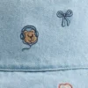 Baby & Toddler Embroidered Denim Bucket Hat
