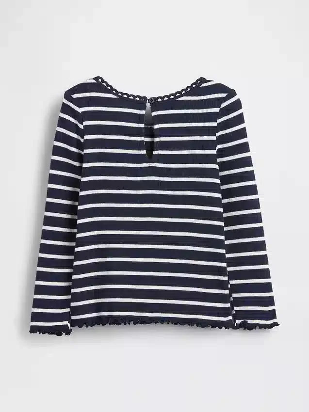 Baby & Toddler Embroidered Graphic Rib T-Shirt