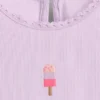 Baby & Toddler Embroidered Ice Cream Rib T-Shirt