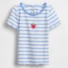 Baby & Toddler Embroidered Rib T-Shirt