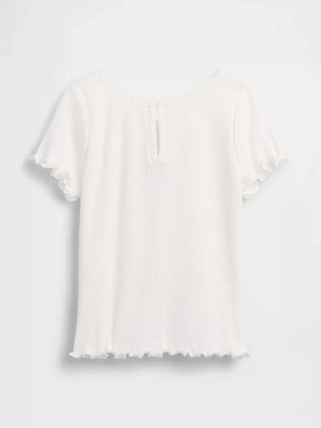 Baby & Toddler Embroidered Rib T-Shirt