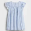 Baby & Toddler Eyelet Gingham Dress