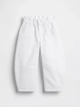 Baby & Toddler Eyelet-Hem Horseshoe Jeans