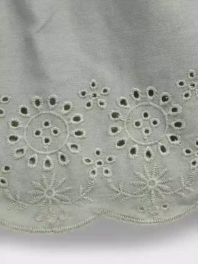 Baby & Toddler Eyelet Hem Pull-On Shorts