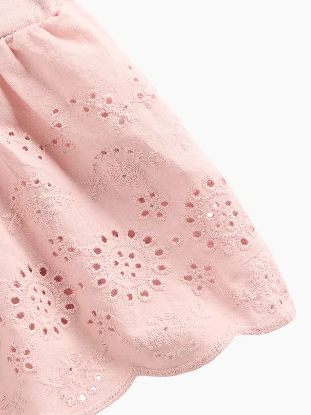 Baby & Toddler Eyelet Hem Top