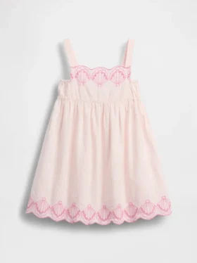 Baby & Toddler Eyelet Shell Dress