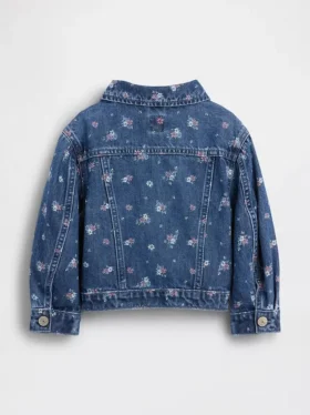 Baby & Toddler Floral Denim Jacket