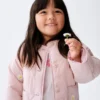 Baby & Toddler Floral Embroidered Quilted Jacket