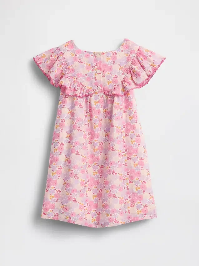 Baby & Toddler Floral Ruffle Dress