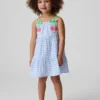 Baby & Toddler Gingham Cherry Dress