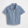 Baby & Toddler Gingham Denim Big Shirt