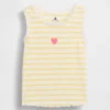 Baby & Toddler Graphic Stripe Rib Tank Top