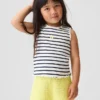 Baby & Toddler Graphic Stripe Rib Tank Top