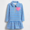 Baby & Toddler Half-Zip Pullover Sweatshirt Dress