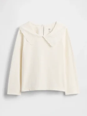 Baby & Toddler Heart Collar Top