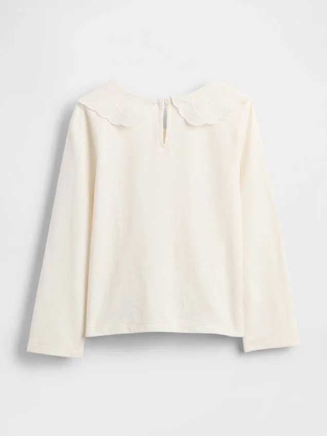 Baby & Toddler Heart Collar Top