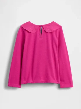 Baby & Toddler Heart Collar Top