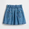 Baby & Toddler Heart Pocket Denim Skirt