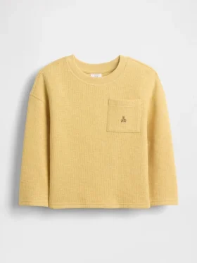 Baby & Toddler Heavyweight Rib Pocket T-Shirt