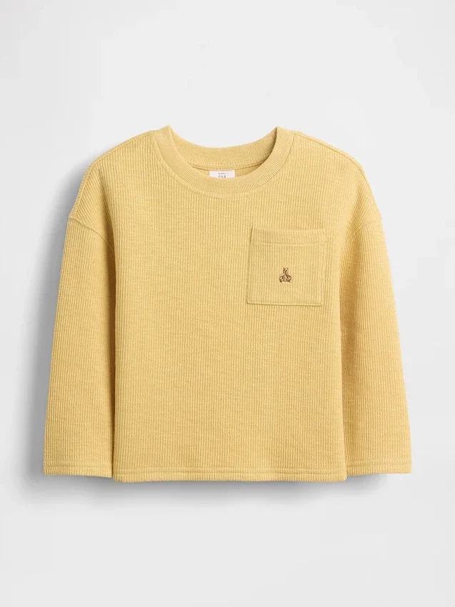 Baby & Toddler Heavyweight Rib Pocket T-Shirt
