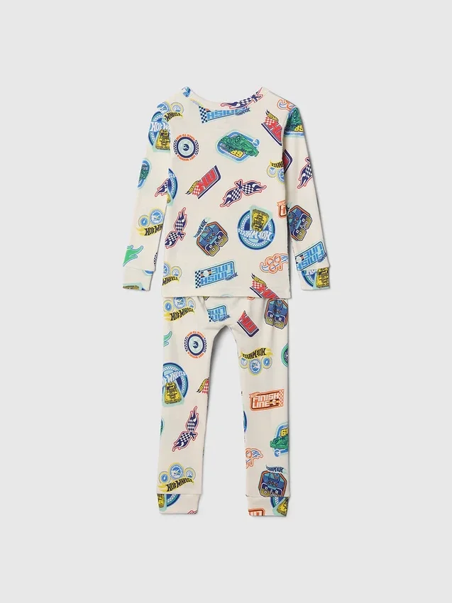 Baby & Toddler Hot Wheels Organic Brushed Cotton Pj Set