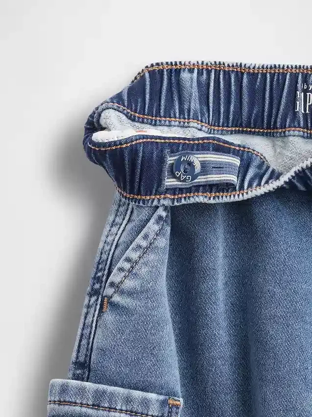 Baby & Toddler Knit Barrel Jeans
