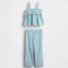 Baby & Toddler Lemon Gingham Outfit Set