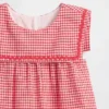 Baby & Toddler Linen-Cotton Gingham Sailor Dress